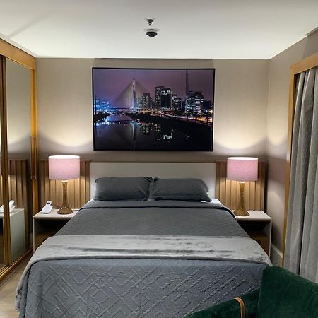 Flat Particular Com Servico De Hotel + Sofa-Cama! São Paulo Ngoại thất bức ảnh